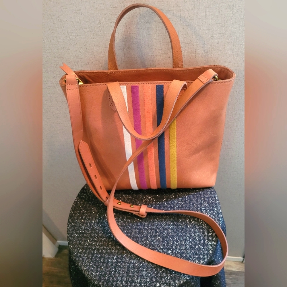 EUC Madewell tan leather crossbody bag